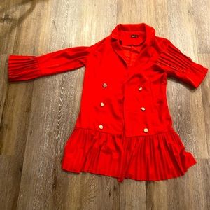 Red dress